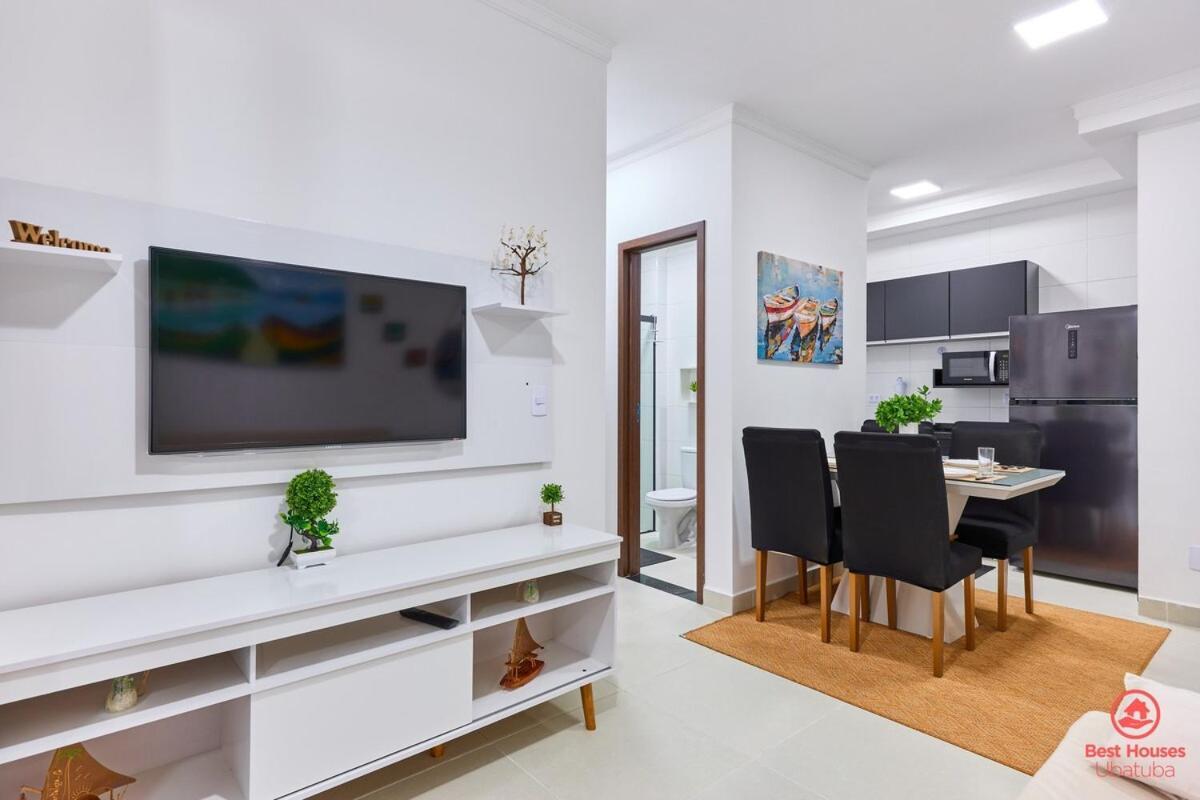 Bh28: 1 Quadra D Praia, Ar, Churrasqueira, Piscina Apartamento
